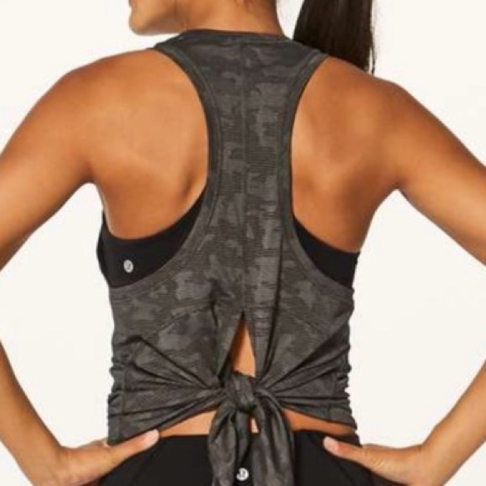 🍋lululemon Miles Ahead Tie Up Tank Top